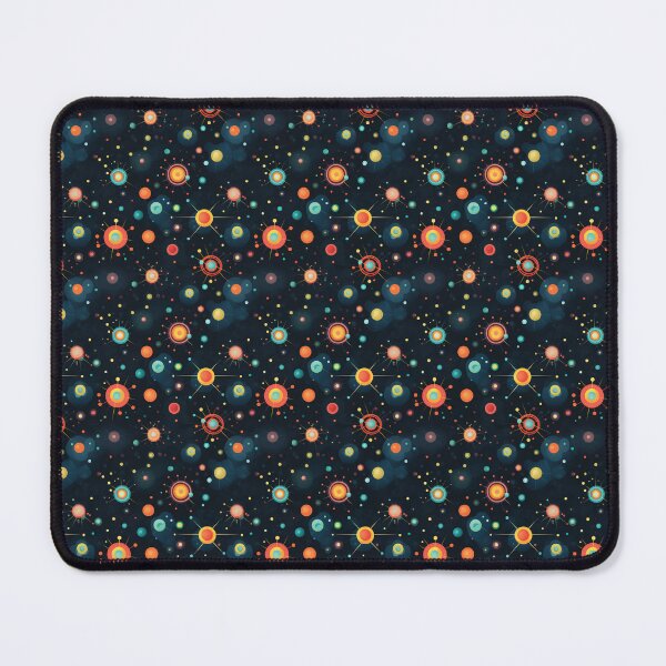Item preview, Cartoon Atoms in Space Design designed and sold by RRMStudios.