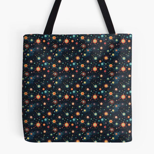 Item preview, Cartoon Atoms in Space Design designed and sold by RRMStudios.