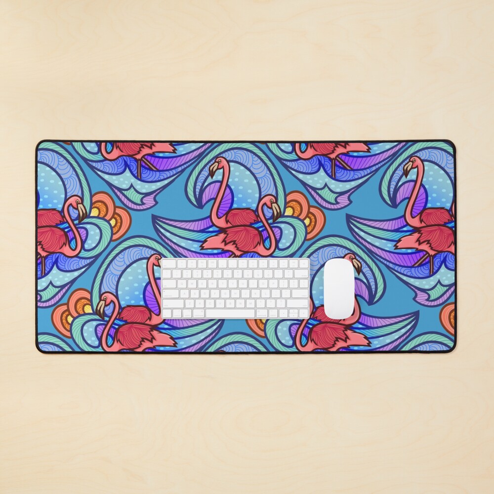 Item preview, Desk Mat designed and sold by smoothfoxill.