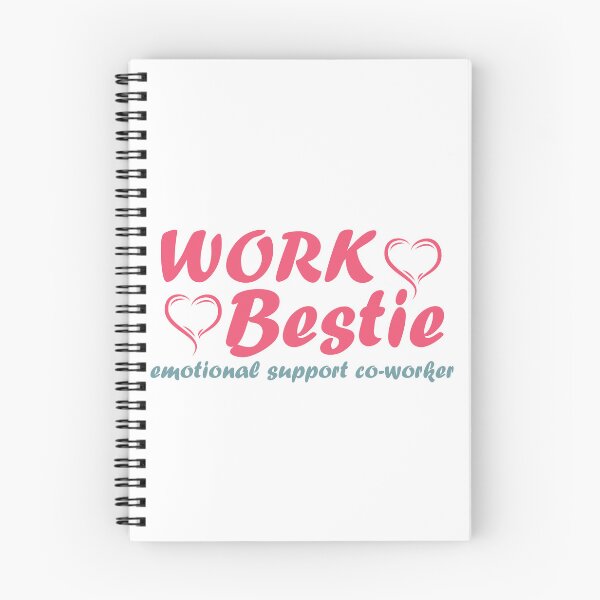 Item preview, Work Bestie gifts quote emotional support co-worker designed and sold by MortalRight.