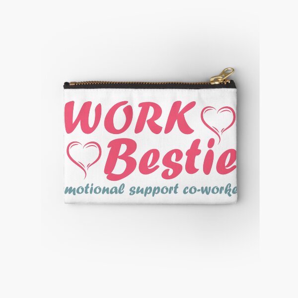 Item preview, Work Bestie gifts quote emotional support co-worker designed and sold by MortalRight.