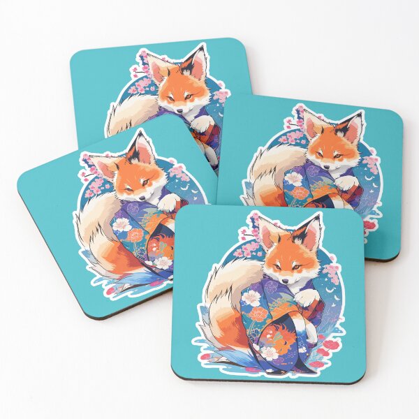 Item preview, Japanese Fox, Kawaii Kitsune, Japanese Mythical Creature, Kitsune Girl designed and sold by Porcupine Tees ⭐⭐⭐⭐⭐.
