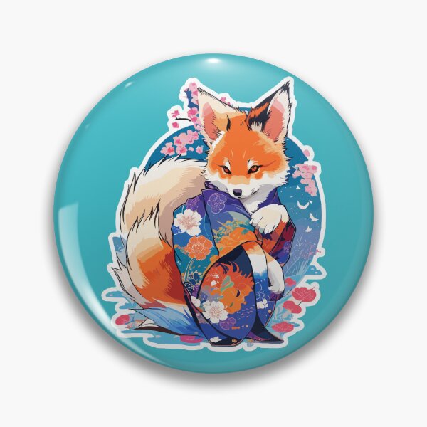 Artikelvorschau, Japanischer Fuchs, Kawaii Kitsune, japanisches Fabelwesen, Kitsune-Mädchen entworfen und verkauft von Porcupine Tees ⭐⭐⭐⭐⭐.