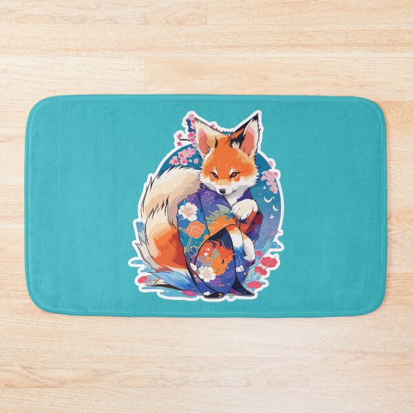 Item preview, Japanese Fox, Kawaii Kitsune, Japanese Mythical Creature, Kitsune Girl designed and sold by Porcupine Tees ⭐⭐⭐⭐⭐.