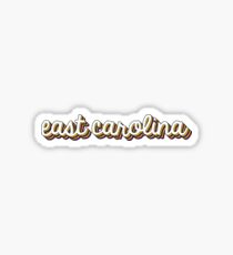East Carolina Retro Sticker