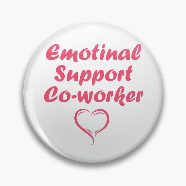 Item preview, Work Bestie gifts quote emotional support co-worker designed and sold by MortalRight.