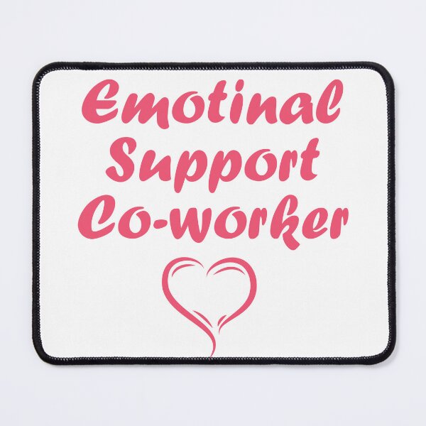 Item preview, Work Bestie gifts quote emotional support co-worker designed and sold by MortalRight.