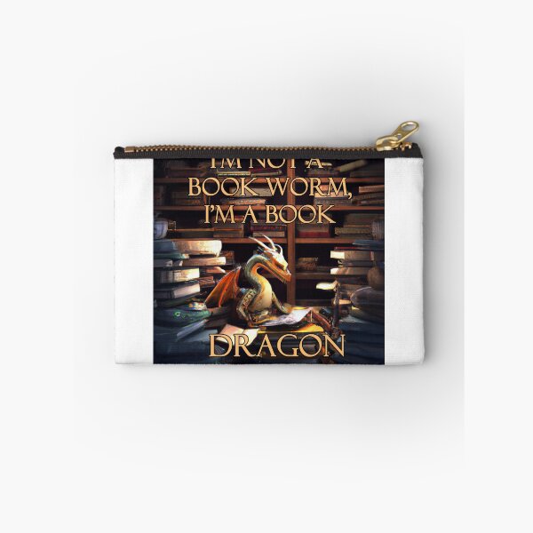 Item preview, Not a book worm, Book Dragon Version 4 designed and sold by AtlantisApparel.