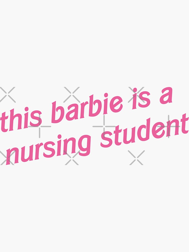 nursing student Sticker