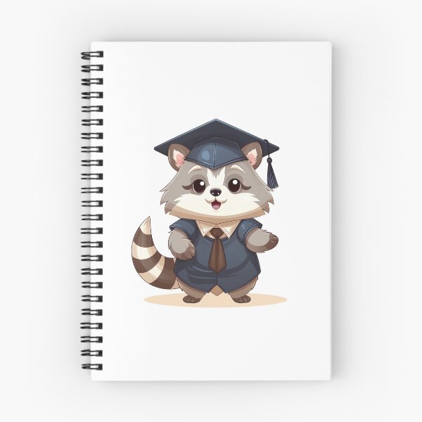 Item preview, Raccoon Graduating  designed and sold by Chibi-Art.