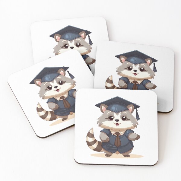 Item preview, Raccoon Graduating designed and sold by Chibi-Art.