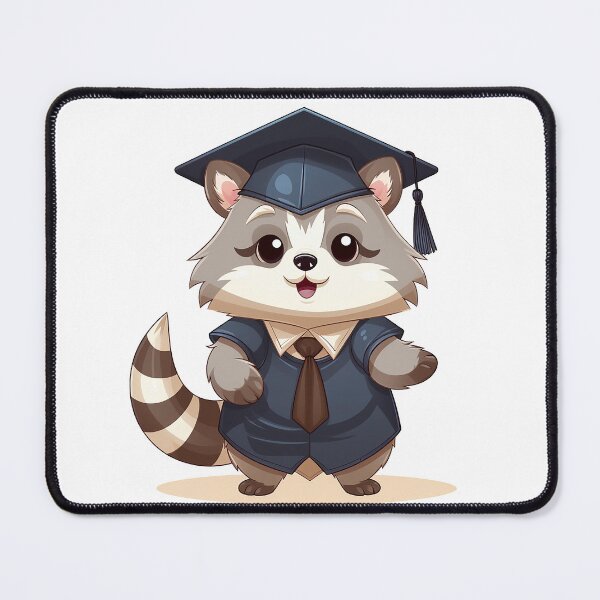 Item preview, Raccoon Graduating  designed and sold by Chibi-Art.