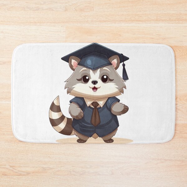 Item preview, Raccoon Graduating  designed and sold by Chibi-Art.
