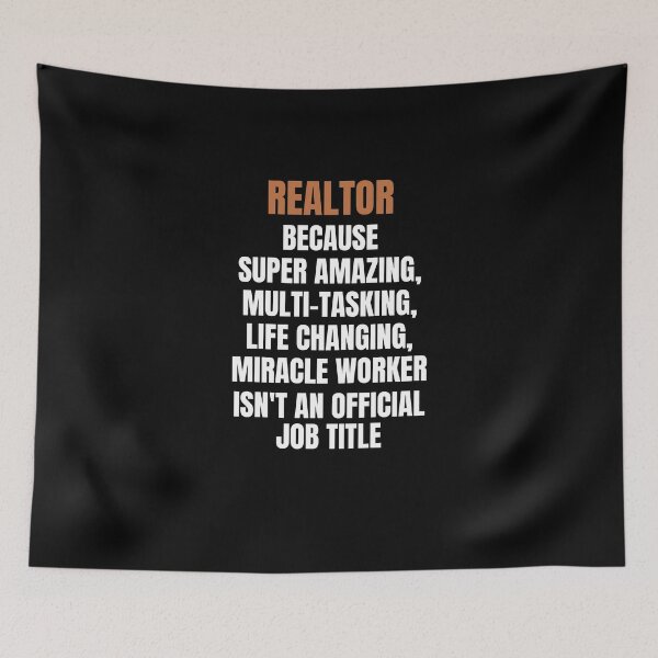 Item preview, Realtor Because Super amazing, Multi-Tasking.. designed and sold by StickerSparkle.