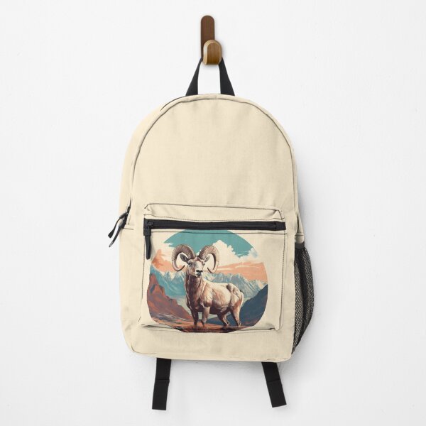 Item preview, Vintage Nevada Bighorn Sheep Illustration | Nature Art designed and sold by InkedBeasts.