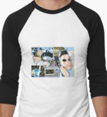 Sheeple Men's Baseball ¾ T-Shirt