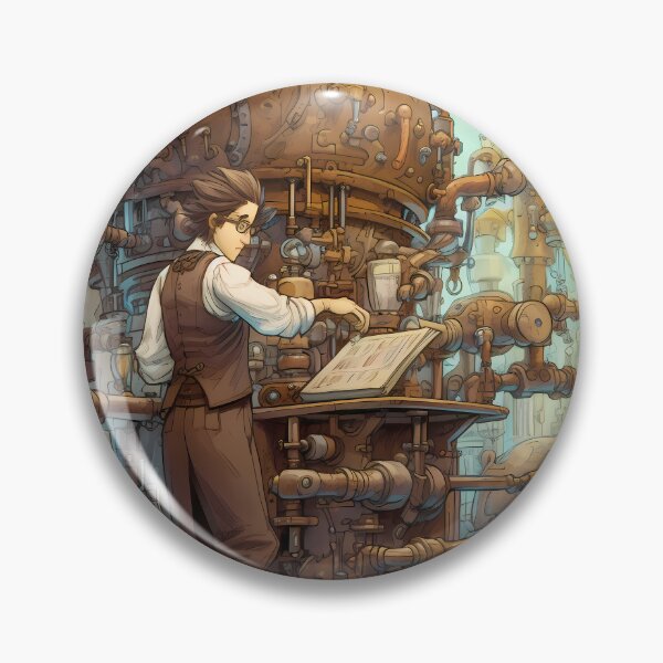 Item preview, Scientist in a Victorian Laboratory designed and sold by GalacticLabs.
