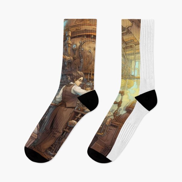 Item preview, Scientist in a Victorian Laboratory designed and sold by GalacticLabs.