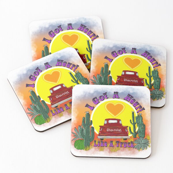 Item preview, I Got A Heart Like A Truck designed and sold by ShabbyBarn.
