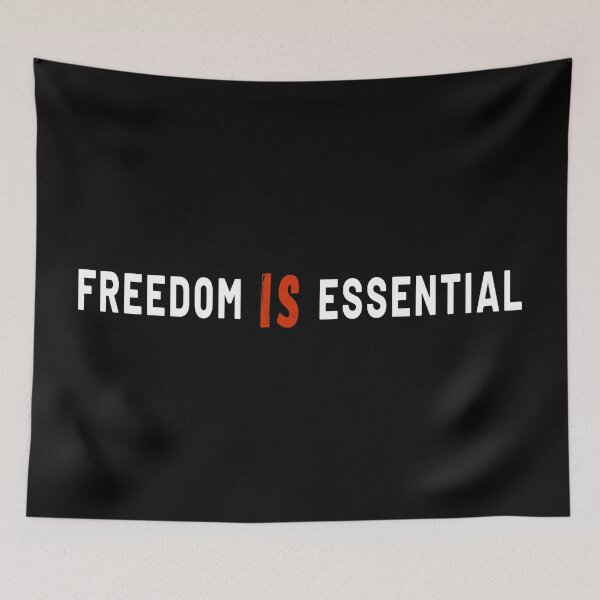 Item preview, Freedom Is Essential- Freedom Convoy 2023 designed and sold by ViewerEqualsPhoton.