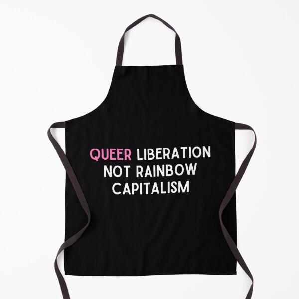 Item preview, Queer Liberation Not Rainbow Capitalism designed and sold by StickerSparkle.
