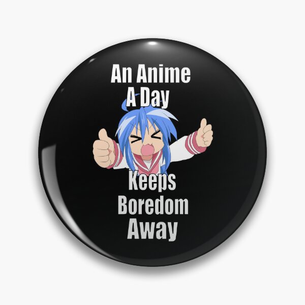 Item preview, An Anime A Day Keeps Boredom Away - Konata Izumi designed and sold by kase-thorne.