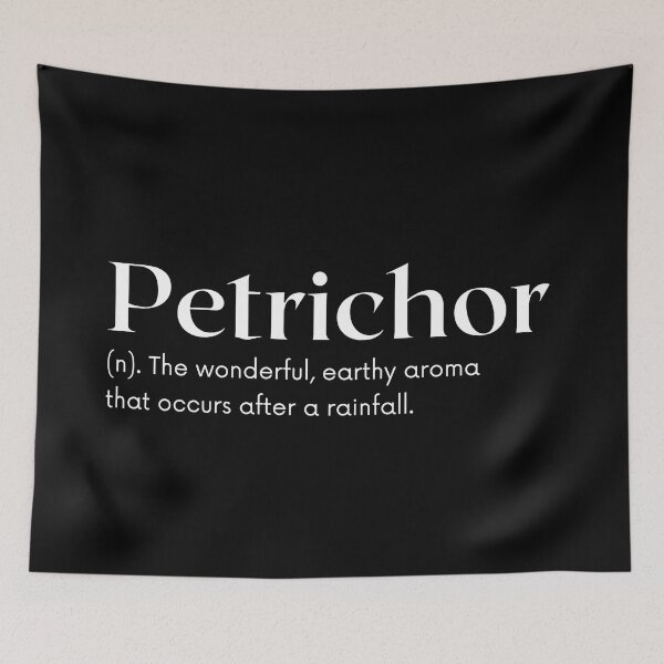 Item preview, Petrichor | Definition designed and sold by StickerSparkle.