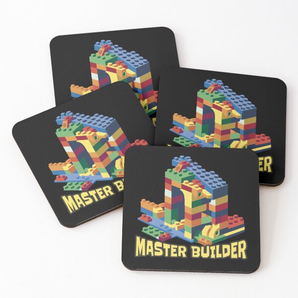 Item preview, Master Builder Building Bricks and Blocks designed and sold by BeansHotTees.