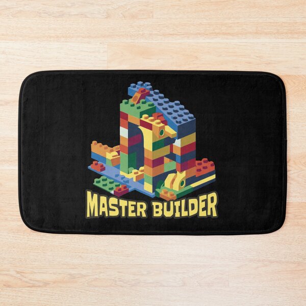 Item preview, Master Builder Building Bricks and Blocks designed and sold by BeansHotTees.