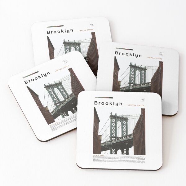 Item preview, Brooklyn poster landscape designed and sold by paulrommer.