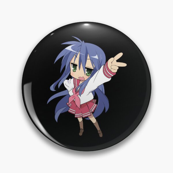 Lucky Star Konata Pins and Buttons for Sale