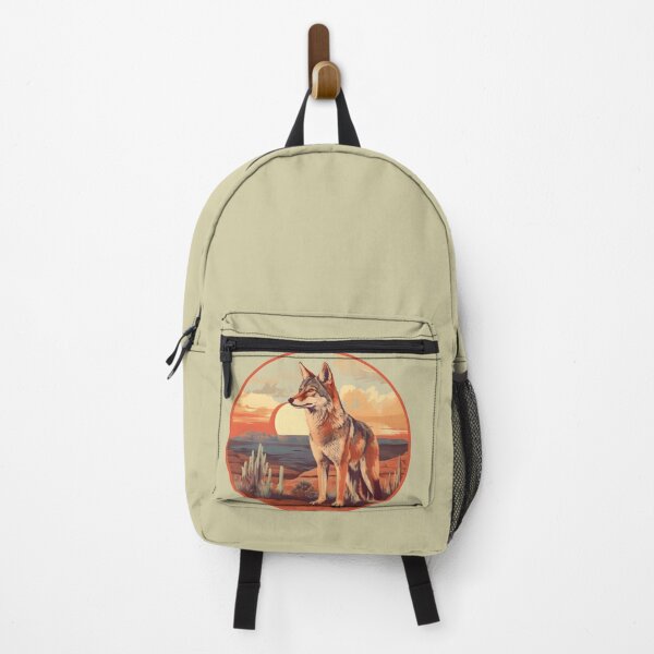 Item preview, Vintage South Dakota Coyote Illustration | USA Art designed and sold by InkedBeasts.