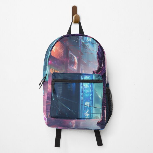Item preview, a tech samurai in neon city designed and sold by WarreNDelfRan.