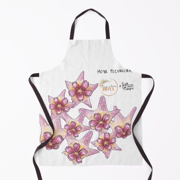 Item preview, Hoya Polyneura flower watercolor illustration for shirt printing, plant stickers, hoya plant stickers | Bay Area Hoya designed and sold by BayAreaHoyaShop.