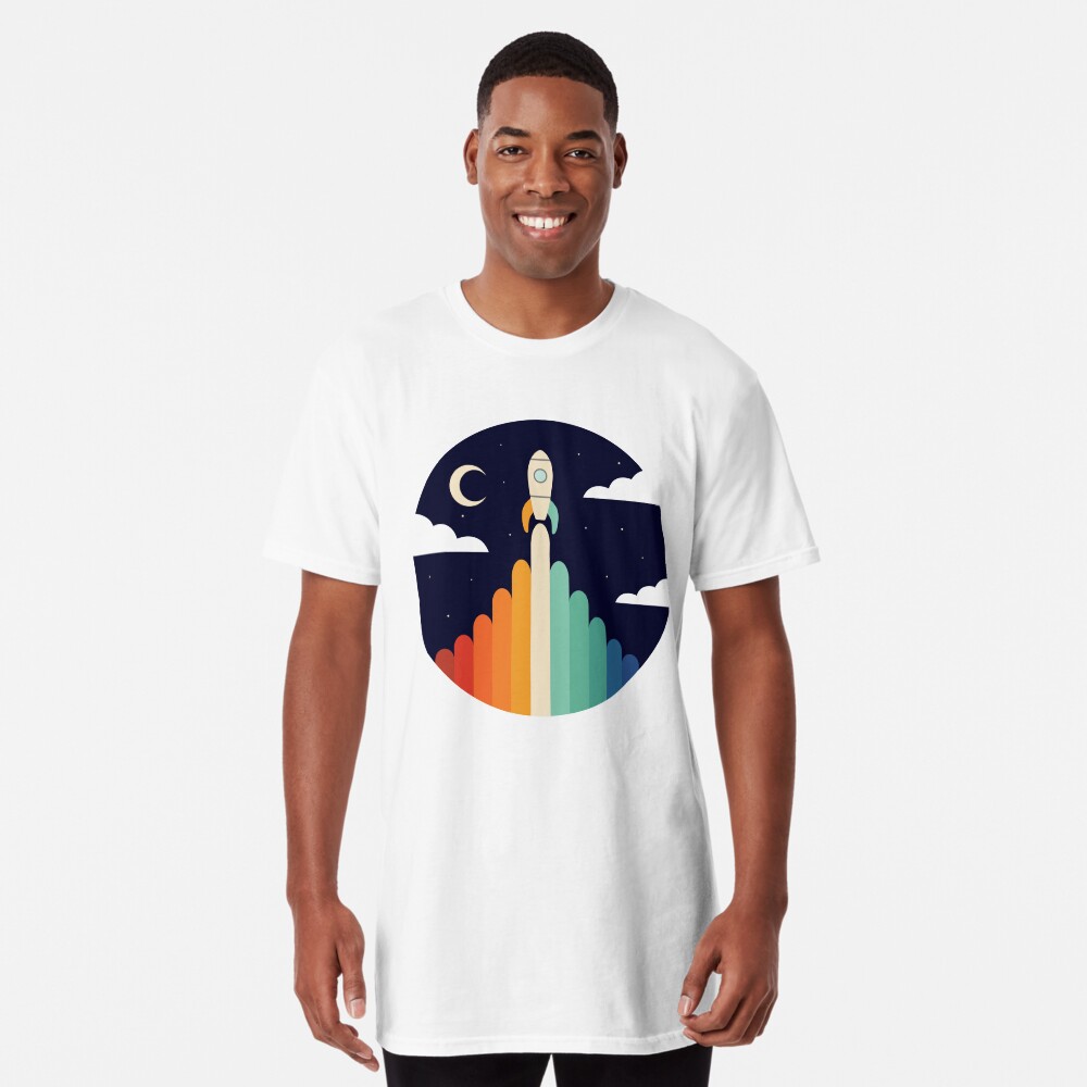 Item preview, Long T-Shirt designed and sold by AndyWestface.