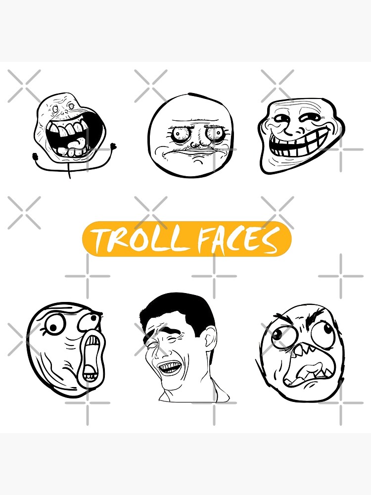 Trollface Wall Art for Sale