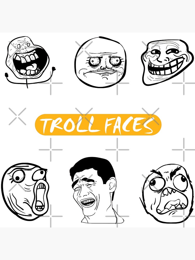 Meme face  Comic face, Troll face, Meme faces