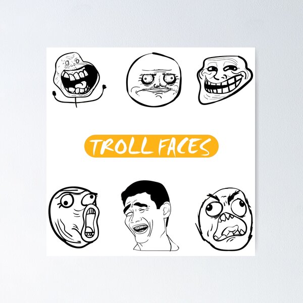 Trollface Posters for Sale