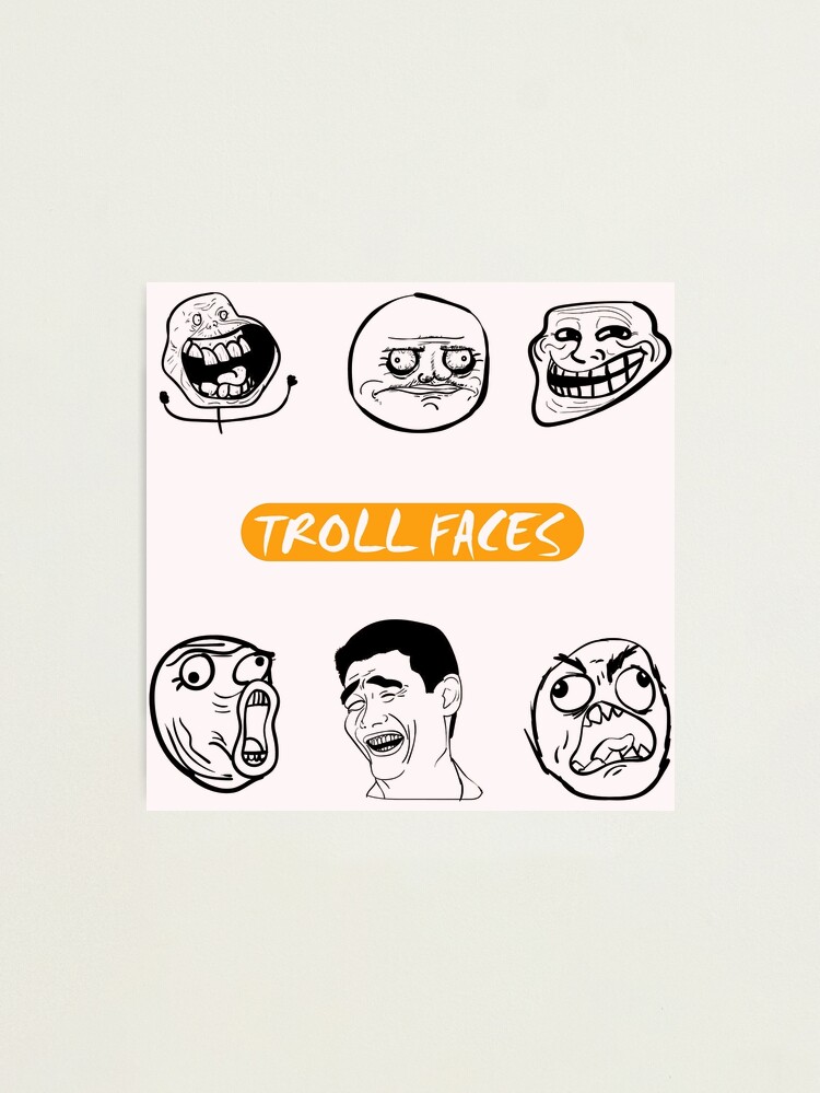  Rage Face MEME Vinyl Decal Sticker- 12 Tall Gloss