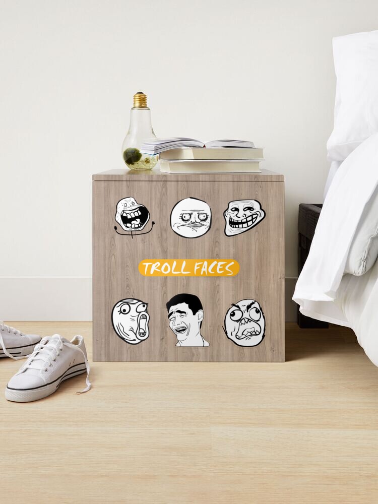 Troll Face Collection, Troll Face Set, Troll Face Pack | Baby One-Piece