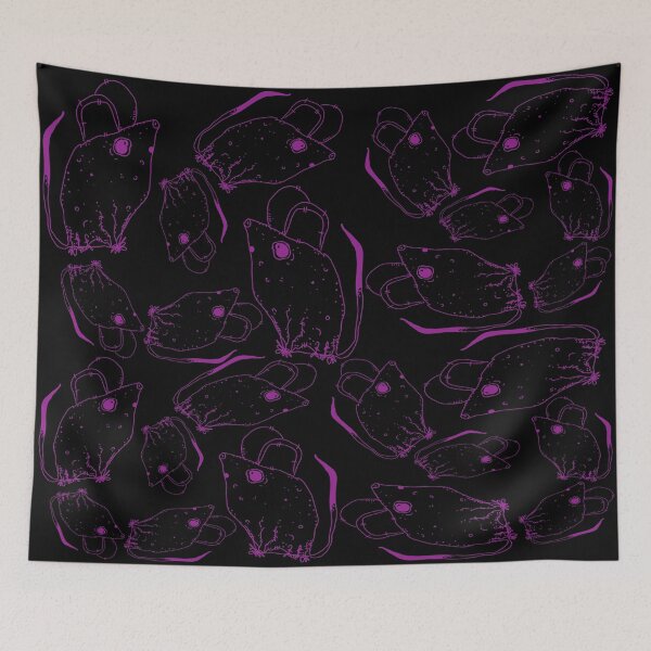 Item preview, TINY BUT MIGHTY VIOLET RODENT MOUSE  designed and sold by GIVENGRACE.ART.