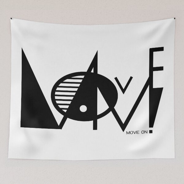Item preview, Move on in geometric art. designed and sold by O-SRIVICHAI.