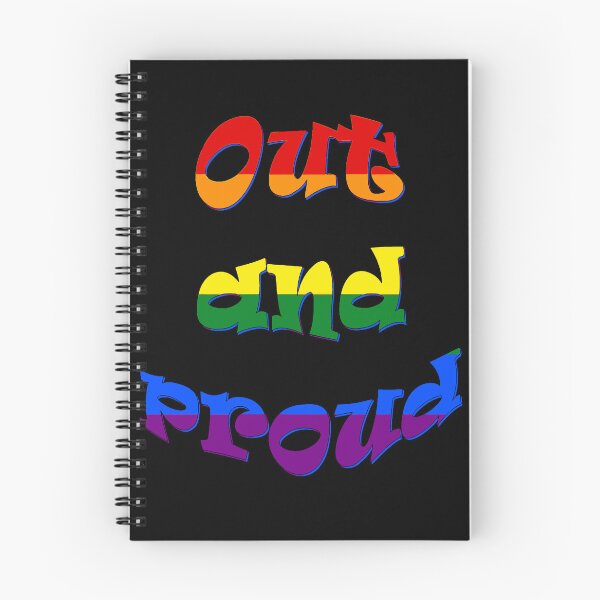 Item preview, Out And Proud Quote LGBTQIA designed and sold by taiche.