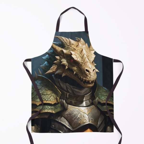 Item preview, Radiant Valor: The Dragonborn Paladin in Majestic Armor! designed and sold by calharborne.
