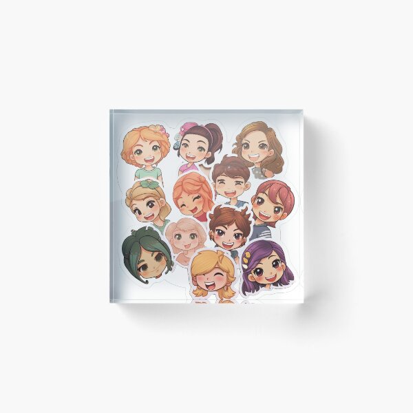 Item preview, Many faces designed and sold by abmkf.