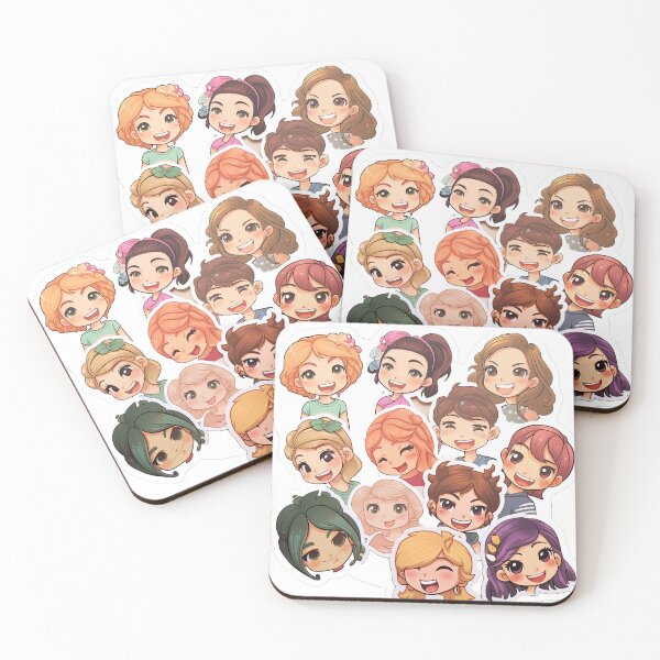 Item preview, Many faces designed and sold by abmkf.