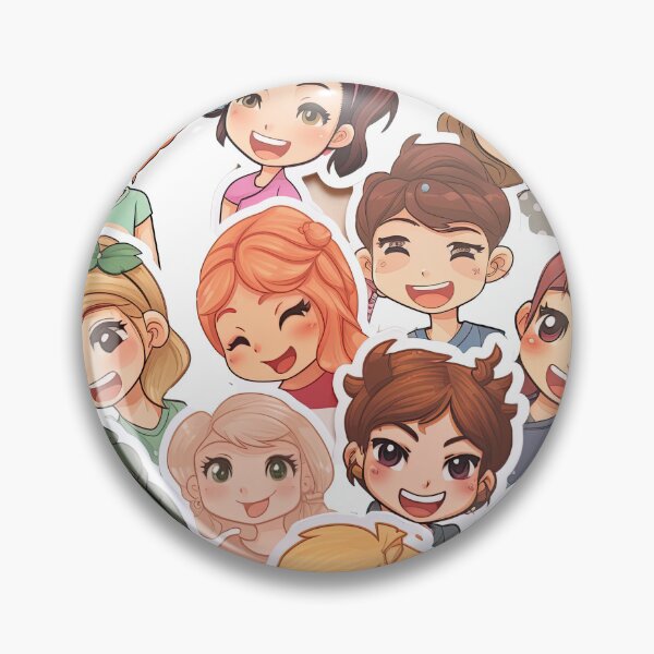 Item preview, Many faces designed and sold by abmkf.