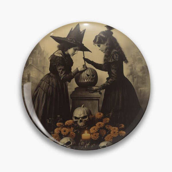 Artikelvorschau, Sapphic witches pumpkins halloween entworfen und verkauft von Forest Alchemist.