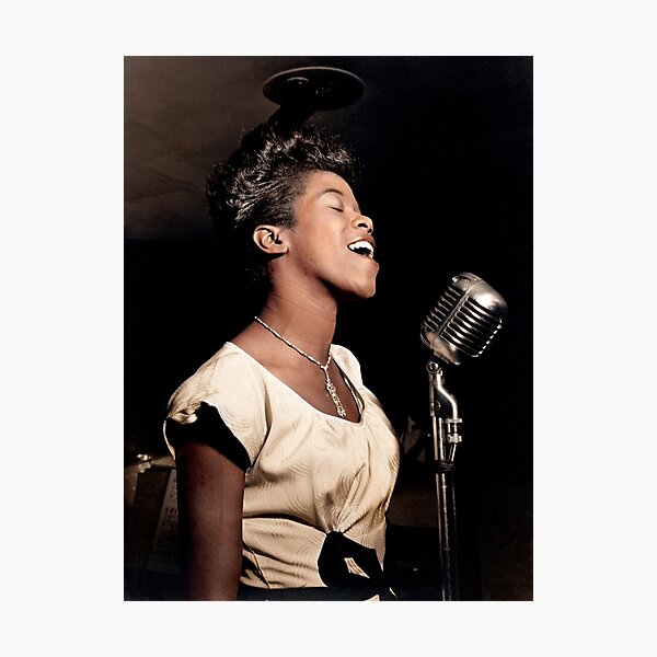 The Talented Sarah Vaughan, 1946 Photographic Print