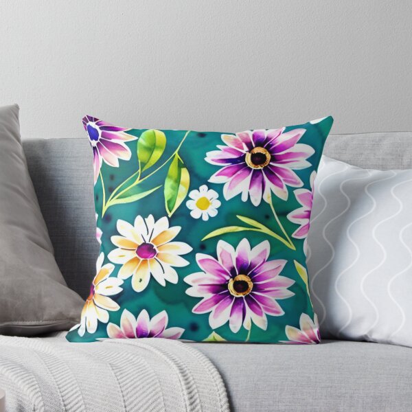 Item preview, Kaleidoscope of Color in Watercolor Flowers designed and sold by OurBarcode.